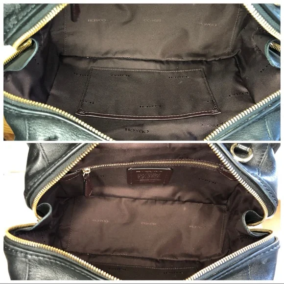 S⭕️LD‼️Coach Dreamer with Quilting and Rivets Black - Picture 9 of 12